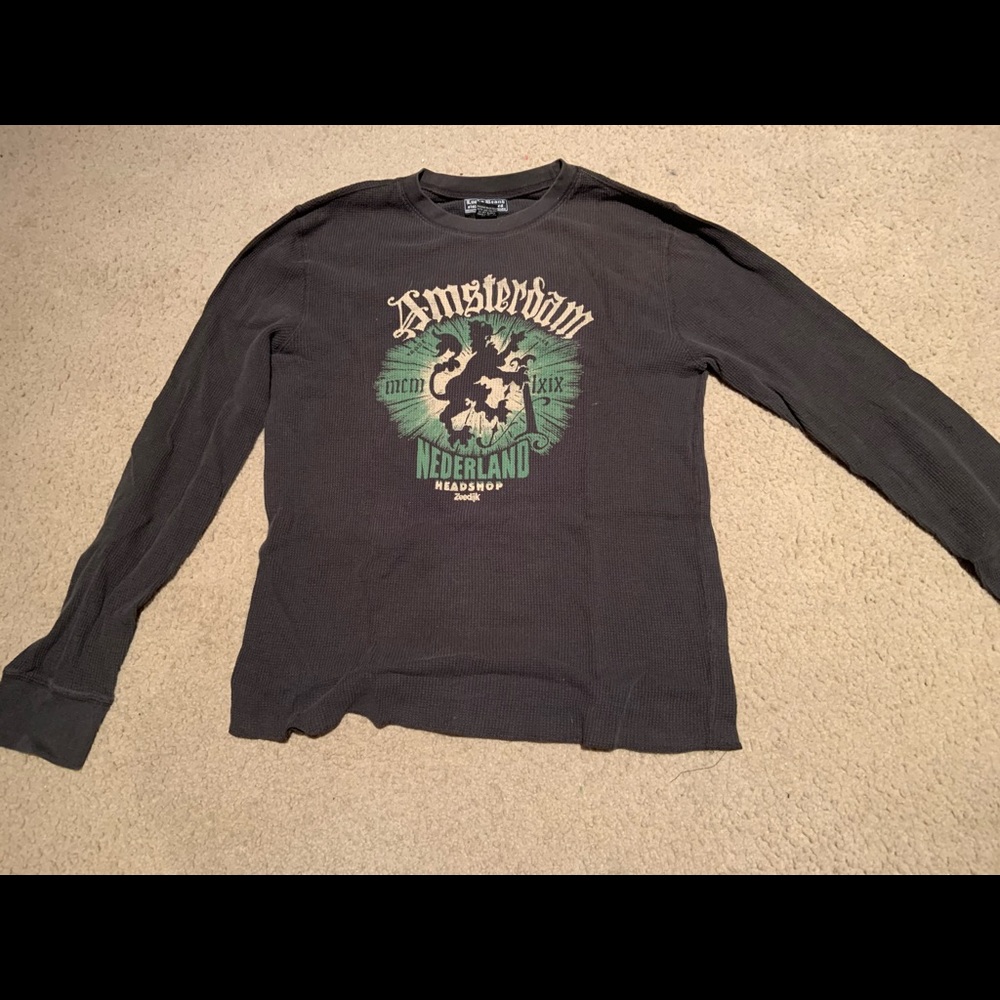 Lucky Brand ‘Amsterdam’ long sleeve thermal shirt.  Size L.